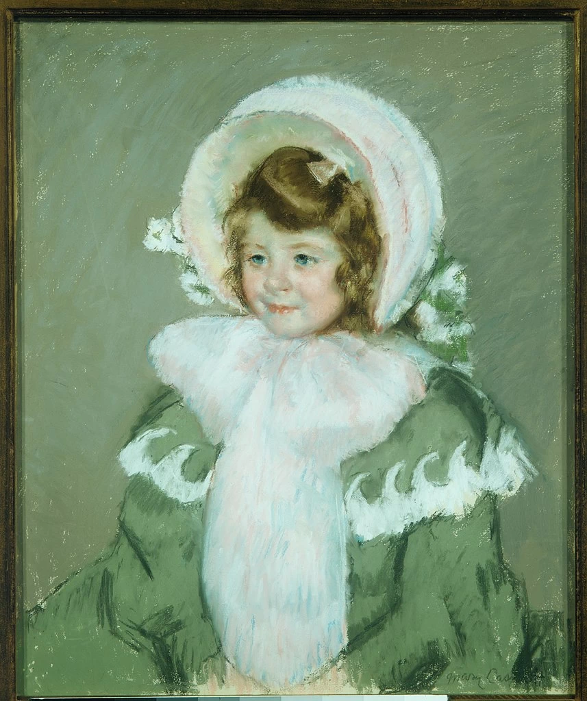 Mary Cassatt - Bambina in cappotto verde, Metropolitan Museum of Art, New York